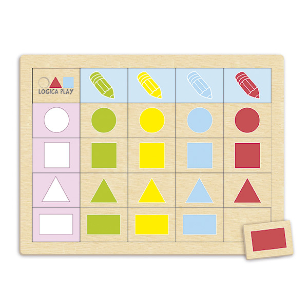 Ensemble 3 jeux en bois Montessori : Mathématiques, motricité, logique