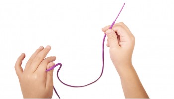 Ergonomic laces for lacing